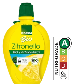 Edeka Bio Zitronen Würzmittel 20% (200ml) - German Market Place