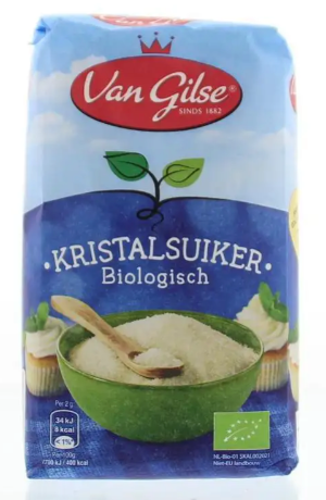 Van Gilse Kristal Suiker Bio (750g)