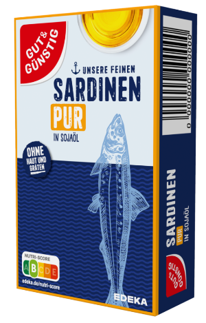 G&G Sardinen in Sonnenblumenol (125g)