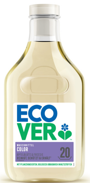 Ecover Colorwaschmittel flüssig Konzentrat Apfelblüte & Freesie (20 WL)