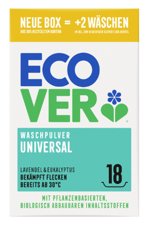 Ecover Universalwaschmittel Pulver Lavendel & Eukalyptus (18 WL)