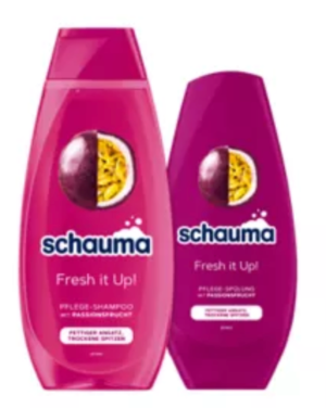 Schauma Fresh It Up! Shampoo (400ml)/ Spulung (250ml)