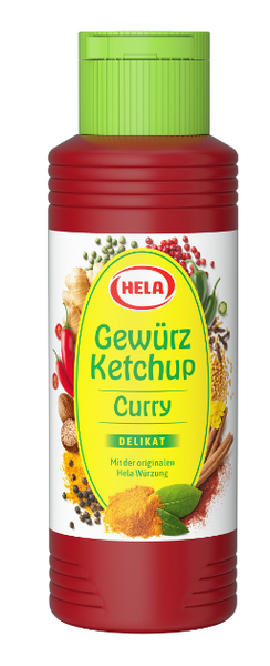Hela Gewürz Ketchup Curry Delikat (300ml)