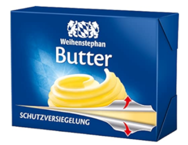 Weihenstephan Butter 82% Fett (250g)