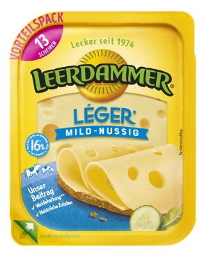 Leerdammer Léger Mild-Nussig 32% (140g)
