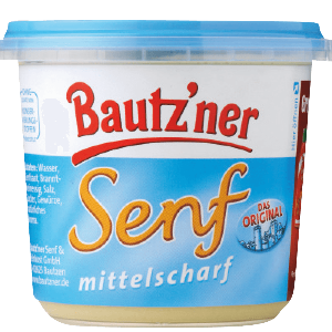 Bautzner Senf mittelscharf (200ml)
