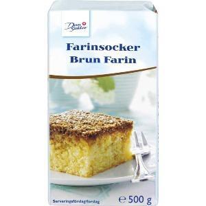 Dan Sukker Brun Farin (500g)