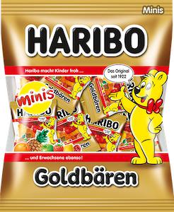 Haribo Goldbaren 21 Stuck Minis in Bags (250g)