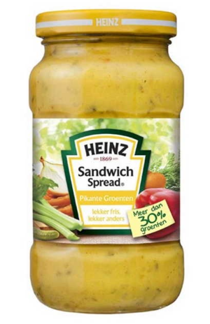 Heinz Sandwich Spread Pikante Groenten (300g)