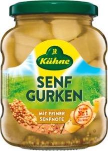 Kühne Senf Gurken (330g)
