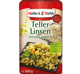 Müller's Mühle Teller Linsen (500g)