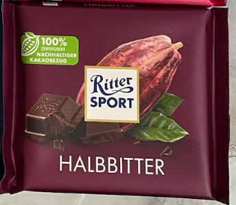 Ritter Sport Halbbitter 50% (100g)