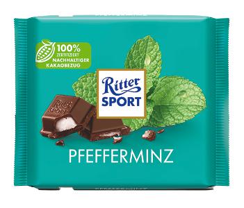 Ritter Sport Pfefferminz Schokolade (100g)