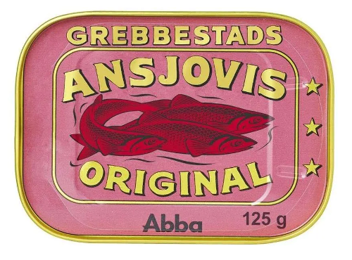 Abba Grebbestads Anchovy Original (125g)