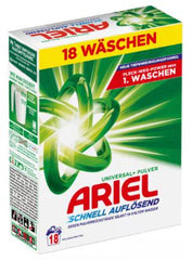 Ariel Vollwaschmittel Pulver (18WL) 990g - German Market Place