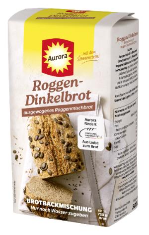 Aurora Roggen-Dinkelbrot (500g)