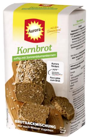 Aurora Saftiges Kornbrot Backmischung (500g)