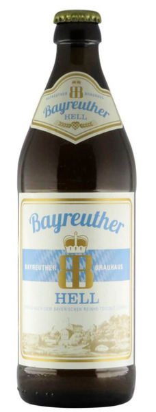 Bayreuther Hell 4.9% (0.5L) BB : 31 MAY 2026