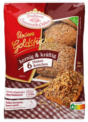 Conditorei Coppenrath & Wiese Unsere Goldstucke Dinkel Brotchen (420g)