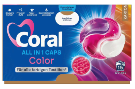 Coral 3in1 Optimal Color Caps (16WL)