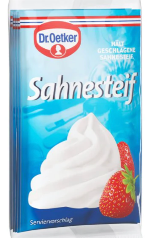 Dr. Oetker Sahnesteif Whip Cream Stabilizer (5 x 8 g)