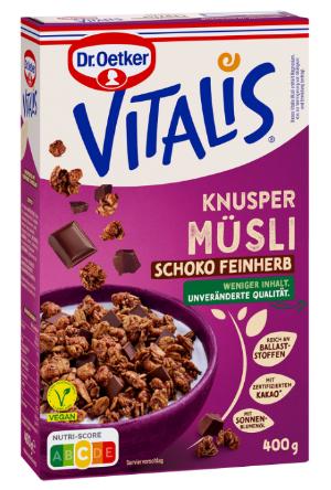 Dr. Oetker Vitalis Knusper-Musli Schoko Feinherb (400g)