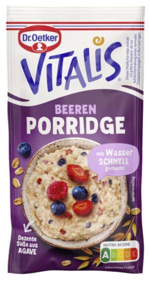 Dr. Oetker Vitalis Porridge Beeren (56g)