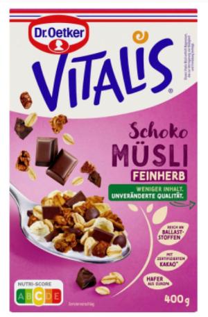 Dr. Oetker Vitalis Schoko Musli Feinherb (400g)
