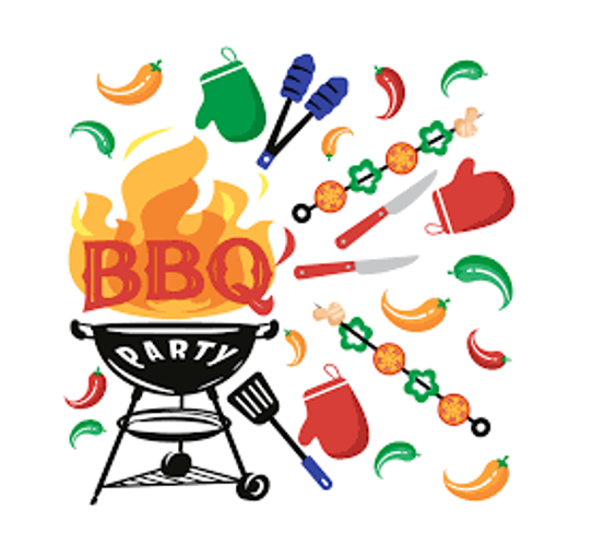 Duni Servietten Tissue 20 Stück - BBQ MIX (33 x 33 cm)