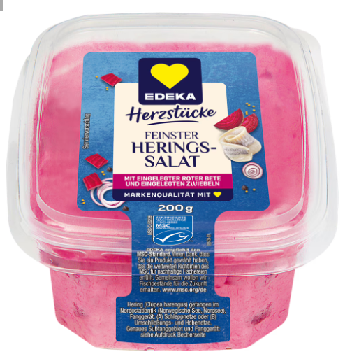 EDEKA Herzstücke Zarter Heringssalat (200g)