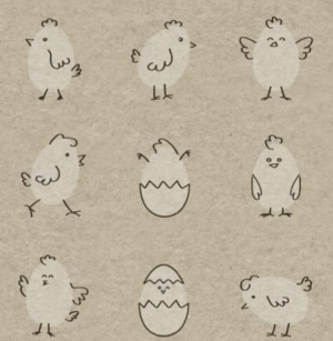 Easter Lunch Napkins 20 Stück - Happy Eggs (33 x 33 cm)