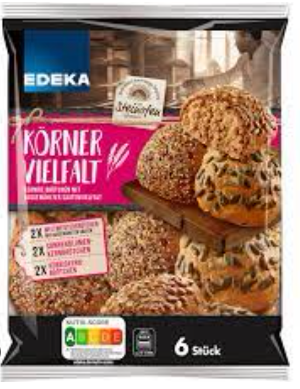 Edeka Körnervielfalt Körnerbrötchen (520g)