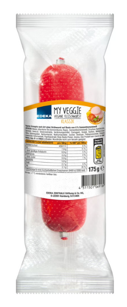 Edeka My Veggie Vegane Fleischwurst (175g)