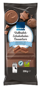 Edeka Vollmilch Kuverture (200g)