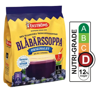 Ekstroms Blueberry Soup Powder (465g)