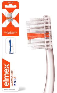 Elmex Toothbrush, Short Head, Medium