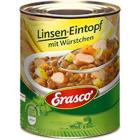 Erasco Linseneintopf mit Würstchen (800g)