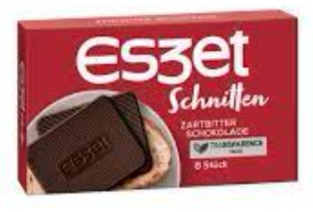 Eszet Schnitten Zartbitter (75g)