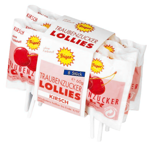 Frigeo Traubenzucker Lolly 8er (52g)