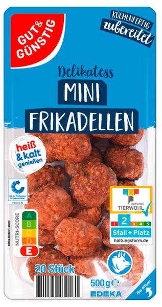 G&G Mini Frikadellen 20 Stück (500g)