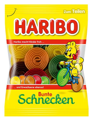 Haribo Bunte Schnecken (160g)