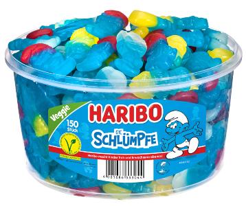 Haribo Die Schluempfe 150 STUCK (1,350g)