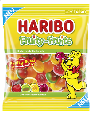 Haribo Fruity-Fruits/ Fruity-Bussi (160g)