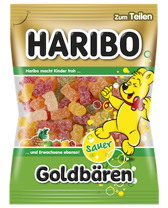 Haribo Goldbären Sauer (175g)