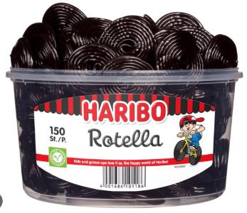 Haribo Lakritz Schnecken 150 STUCK (1,500g)