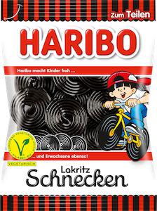 Haribo Lakritz Schnecken (175g)