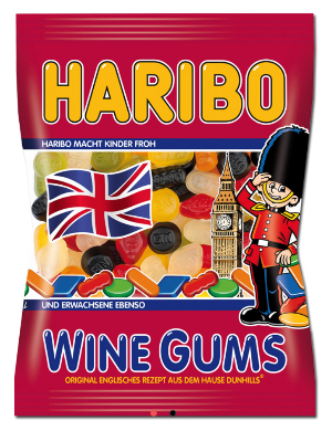 Haribo Wine Gums Englisches  (175g)