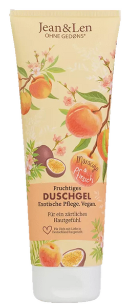 Jean&Len Fruchtiges Duschgel Pfirsich & Maracuja (250ml)