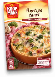 Koopmans Hartig Mix Voor Hartige Taart Brosse Bodem (260g)