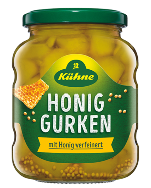 Kühne Honiggurken (330g)